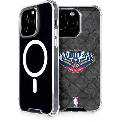 NBA New Orleans Pelicans Dark Rust iPhone 15 Pro MagSafe Case