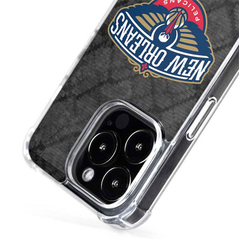 NBA New Orleans Pelicans Dark Rust iPhone 15 Pro Max MagSafe Case