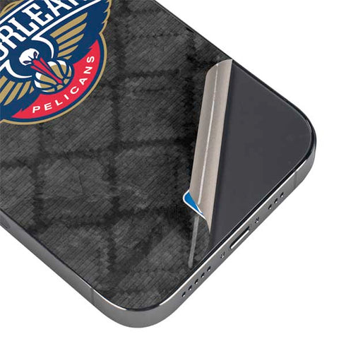 NBA New Orleans Pelicans Dark Rust iPhone 14 Pro Max Skin