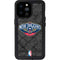NBA New Orleans Pelicans Dark Rust iPhone 14 Pro Max Waterproof Case