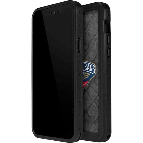 NBA New Orleans Pelicans Dark Rust iPhone 14 Pro Max Waterproof Case