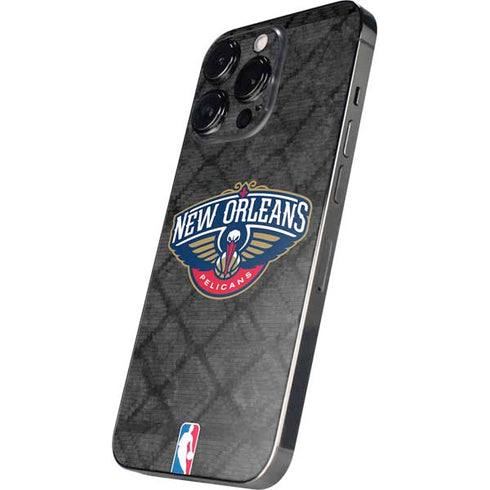 NBA New Orleans Pelicans Dark Rust iPhone 14 Pro Skin