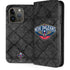 NBA New Orleans Pelicans Dark Rust iPhone 15 Pro Folio Case