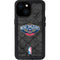 NBA New Orleans Pelicans Dark Rust iPhone 15 Waterproof Case