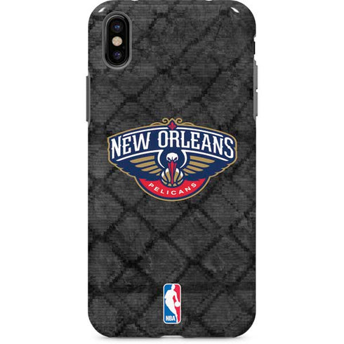 NBA New Orleans Pelicans Dark Rust iPhone 8 Pro Case