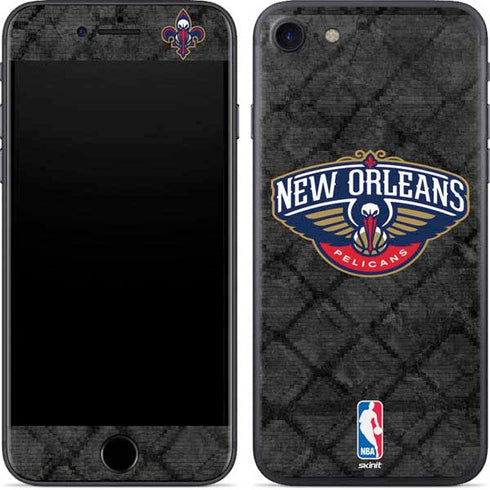 NBA New Orleans Pelicans Dark Rust iPhone 8 Skin