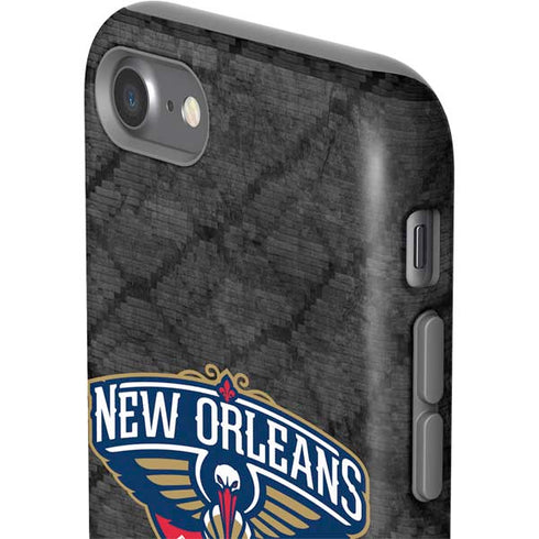 NBA New Orleans Pelicans Dark Rust iPhone SE (2nd & 3rd Gen) Pro Case