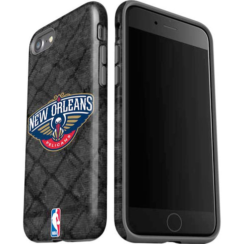 NBA New Orleans Pelicans Dark Rust iPhone SE (2nd & 3rd Gen) Pro Case