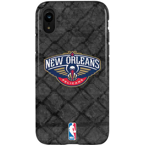 NBA New Orleans Pelicans Dark Rust iPhone XR Pro Case