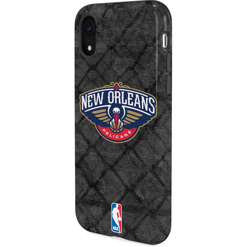 NBA New Orleans Pelicans Dark Rust iPhone XR Pro Case