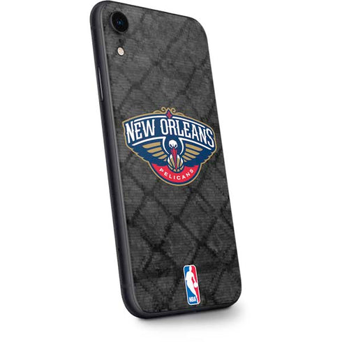 NBA New Orleans Pelicans Dark Rust iPhone XR Skin