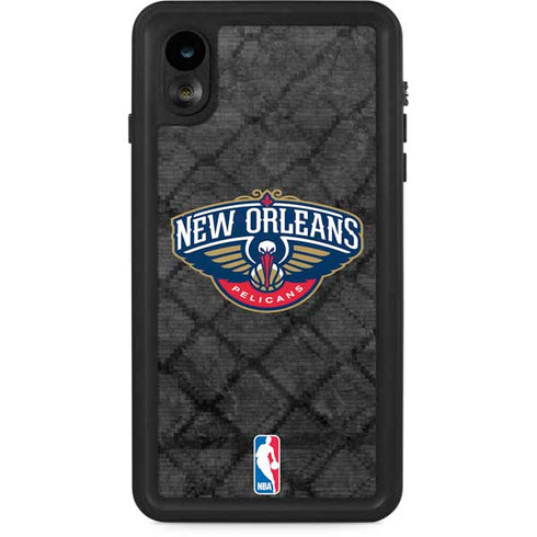 NBA New Orleans Pelicans Dark Rust iPhone XR Waterproof Case
