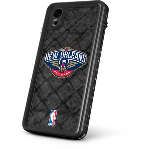 NBA New Orleans Pelicans Dark Rust iPhone XR Waterproof Case