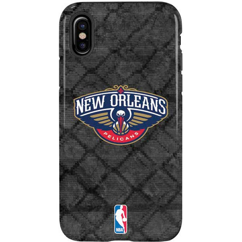 NBA New Orleans Pelicans Dark Rust iPhone XS Pro Case