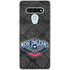NBA New Orleans Pelicans Dark Rust LG Stylo 6 Clear Case