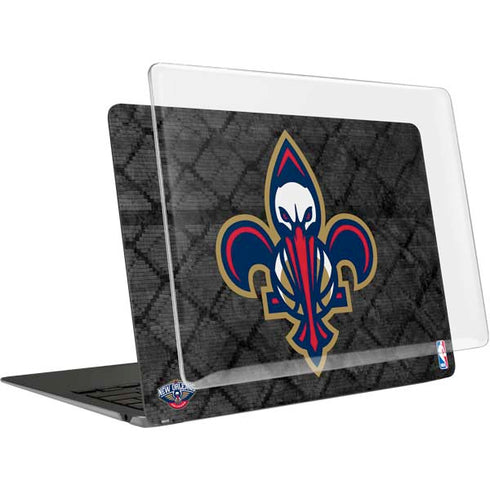 NBA New Orleans Pelicans Dark Rust MacBook Air 15in (2023-2025) Case plus Skin