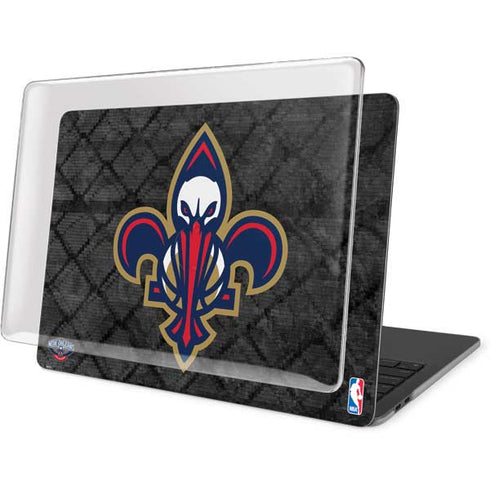 NBA New Orleans Pelicans Dark Rust MacBook Pro 16in (2019-20) Case plus Skin