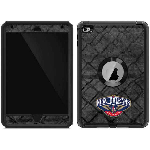 NBA New Orleans Pelicans Dark Rust Otterbox Defender iPad Skin