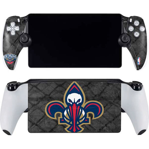 NBA New Orleans Pelicans Dark Rust PlayStation Portal Remote Player Skin