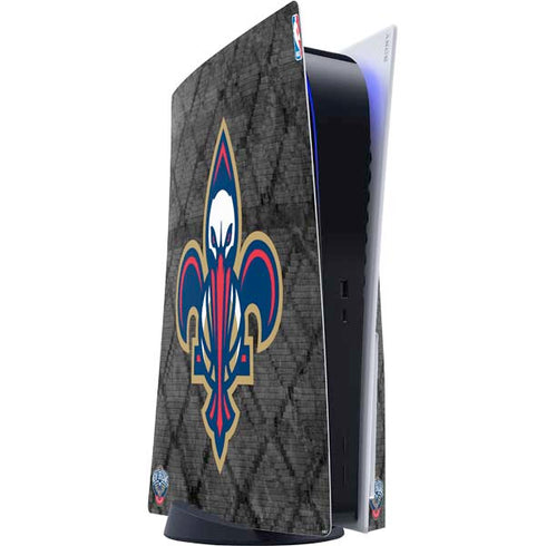NBA New Orleans Pelicans Dark Rust PS5 Console Skin