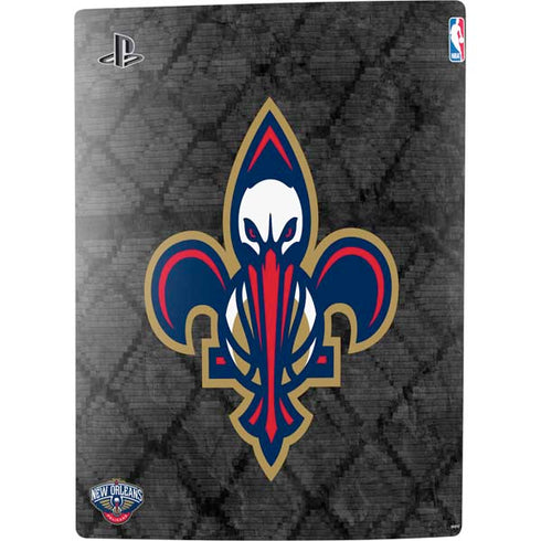 NBA New Orleans Pelicans Dark Rust PS5 Console Skin