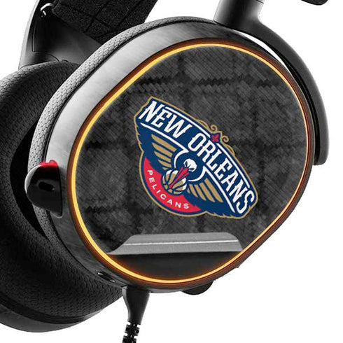 NBA New Orleans Pelicans Dark Rust SteelSeries Arctis 3 Skin