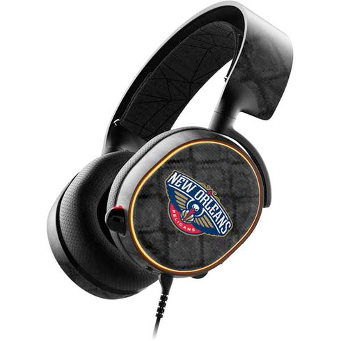 NBA New Orleans Pelicans Dark Rust SteelSeries Arctis 5 Skin