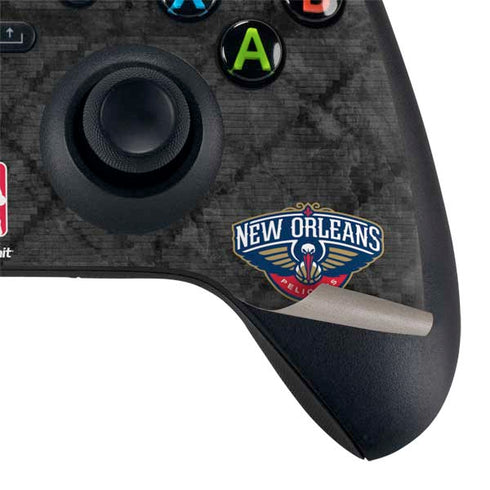 NBA New Orleans Pelicans Dark Rust Xbox Series X Controller Skin
