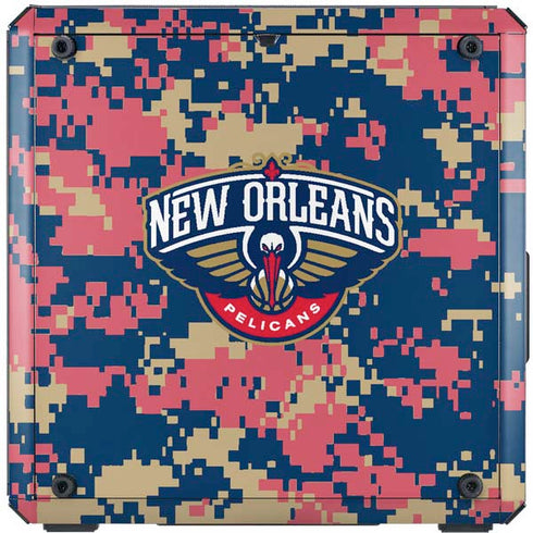 NBA New Orleans Pelicans Digi Camo Cooler Master MasterBox Q300L Mini Tower Skin