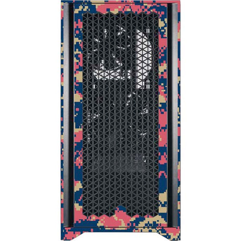 NBA New Orleans Pelicans Digi Camo Corsair 4000D Tempered Glass Mid-Tower ATX Case Skin