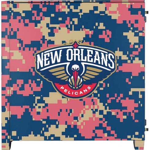 NBA New Orleans Pelicans Digi Camo Corsair 4000D Tempered Glass Mid-Tower ATX Case Skin