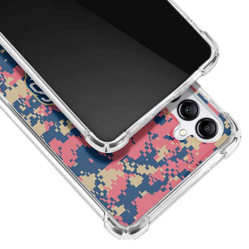 NBA New Orleans Pelicans Digi Camo Galaxy A14 5G Clear Case