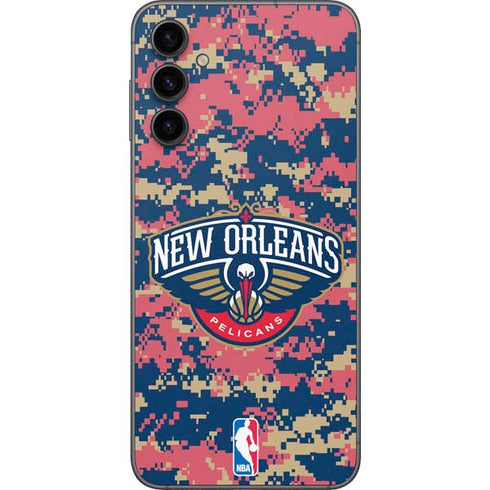 NBA New Orleans Pelicans Digi Camo Galaxy A14 5G Skin