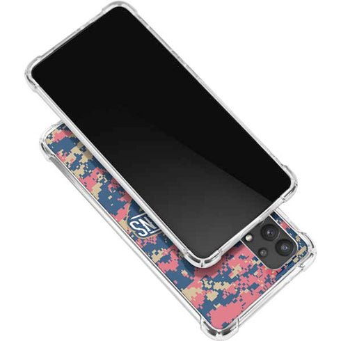 NBA New Orleans Pelicans Digi Camo Galaxy A32 5G Clear Case