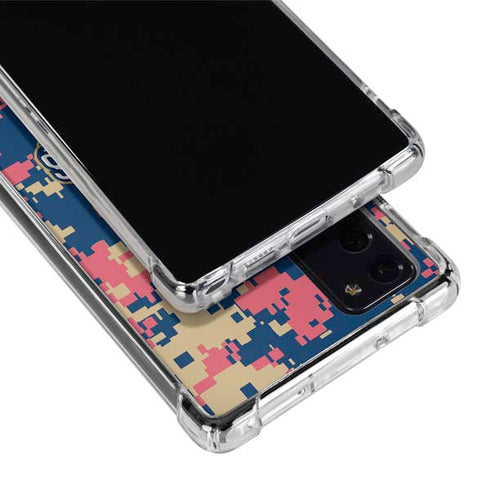 NBA New Orleans Pelicans Digi Camo Galaxy Note20 5G Clear Case
