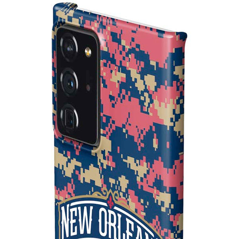 NBA New Orleans Pelicans Digi Camo Galaxy Note20 Ultra 5G Lite Case