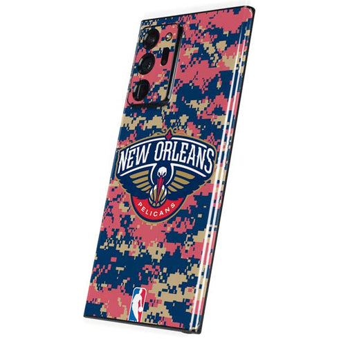 NBA New Orleans Pelicans Digi Camo Galaxy Note20 Ultra 5G Skin
