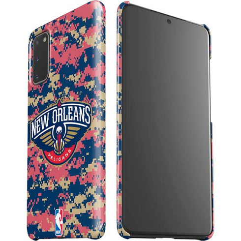 NBA New Orleans Pelicans Digi Camo Galaxy S20 Lite Case