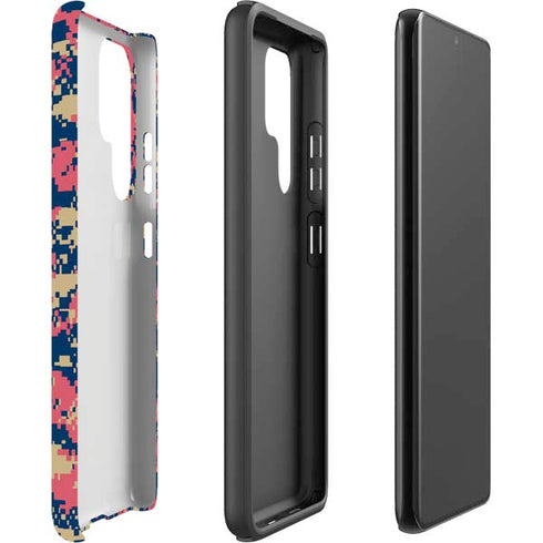 NBA New Orleans Pelicans Digi Camo Galaxy S22 Ultra Pro Case