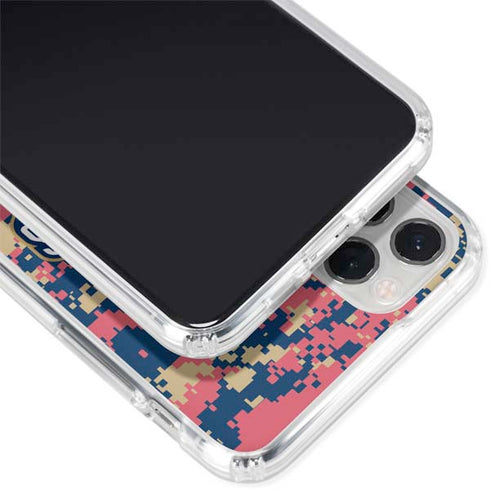 NBA New Orleans Pelicans Digi Camo iPhone 11 Pro Clear Case
