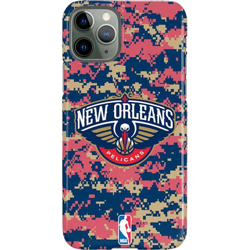NBA New Orleans Pelicans Digi Camo iPhone 11 Pro Lite Case