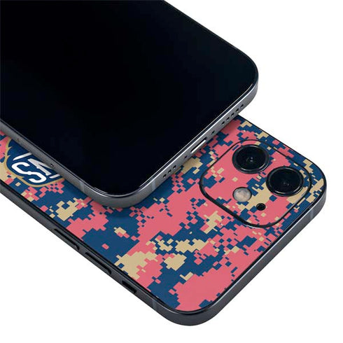 NBA New Orleans Pelicans Digi Camo iPhone 12 Mini Skin