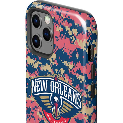 NBA New Orleans Pelicans Digi Camo iPhone 12 Pro Max Impact Case