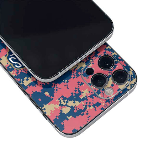 NBA New Orleans Pelicans Digi Camo iPhone 12 Pro Skin