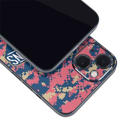 NBA New Orleans Pelicans Digi Camo iPhone 13 Mini Skin