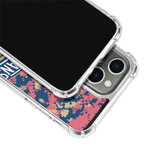 NBA New Orleans Pelicans Digi Camo iPhone 15 Pro Max Clear Case