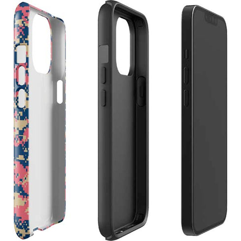 NBA New Orleans Pelicans Digi Camo iPhone 15 Pro Max Impact Case