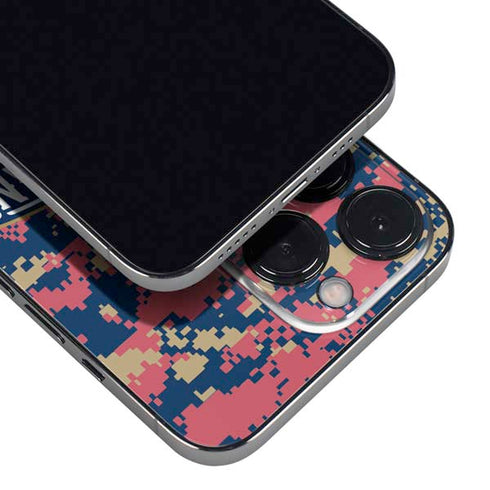NBA New Orleans Pelicans Digi Camo iPhone 14 Pro Max Skin