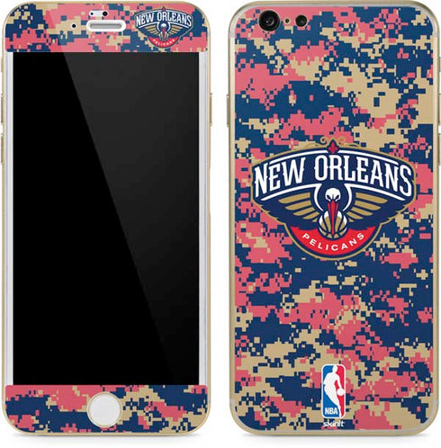 NBA New Orleans Pelicans Digi Camo iPhone 6/6s Skin