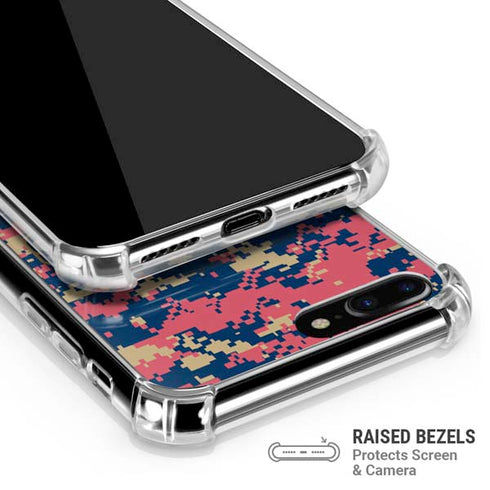 NBA New Orleans Pelicans Digi Camo iPhone 7/8 Plus Clear Case